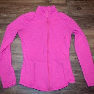 Lilly Pulitzer Hot Pink Zip-Up